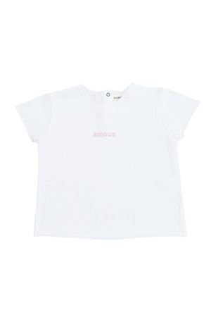 T-shirt in cotone bianco BABE & TESS KIDS | 21418151001